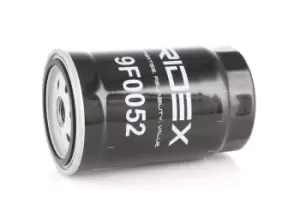 Image of RIDEX Fuel Filter 9F0052 HYUNDAI,KIA,ix35 (LM, EL, ELH),i30 (FD),i10 (PA),i20 (PB, PBT),TUCSON (JM),i30 CW (FD),SANTA FE I (SM)