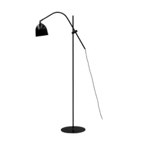 Image of Easton Floor Lamp - Black Tube