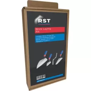 Image of RST 4 Piece Brick Laying Trowel Tool Kit