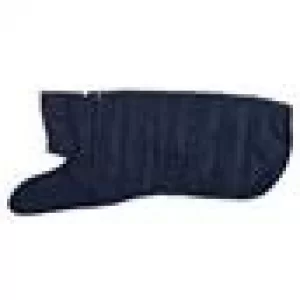 Image of Barbour Baffle Quilt Dog Coat Navy Medium