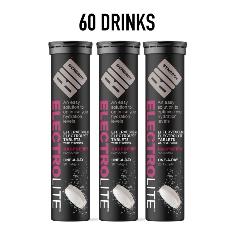 Image of Bio-Synergy Electro-Lite Effervescent 3 x 20 tablets Mixed Berry unisex 60s