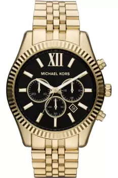 Image of Mens Michael Kors Lexington Chronograph Watch MK8286