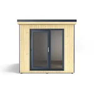 Image of Forest Garden Xtend+ 8x9 Pent Tongue & groove Cabin - Assembly service included