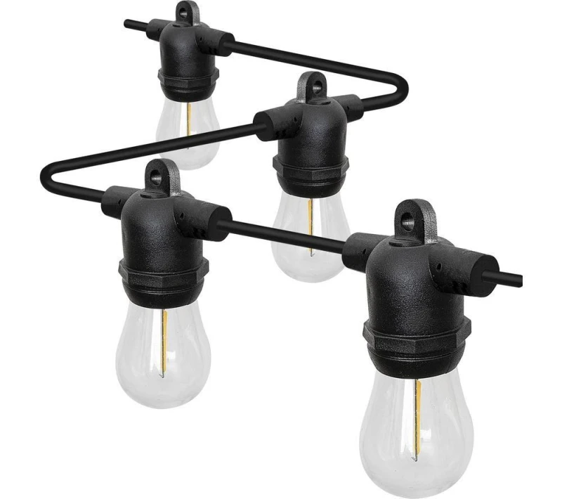 Image of LUCECO Festoon Kit LED Light Chain - E27, 10 Bulbs 5015056683782