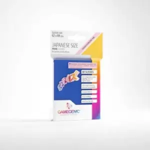 Image of Gamegenic Prime Japanese Sized Sleeves Blue - 60 Sleeves