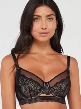 Image of DORINA Edana Non Padded Wired Bra, Black, Size 36Dd, Women