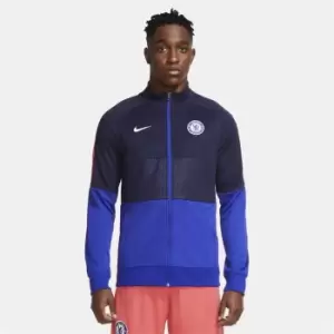 Image of Nike Chelsea European Anthem Jacket 2020 2021 Mens - Purple