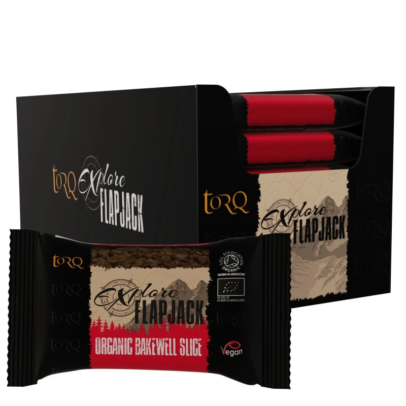 Image of TORQ Explore Flapjack NO SIZE BAKEWELL SLICE