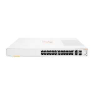 Image of Aruba a HP Enterprise company Aruba Instant On 1960 24G 2XGT 2SFP+ Managed L2+ Gigabit Ethernet (10/100/1000) 1U White