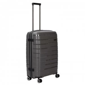 Image of Firetrap Futura Hard Charcoal Suitcase