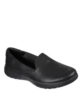 Image of Skechers On-The-Go Flex Perform Plimsolls - Black, Size 4, Women