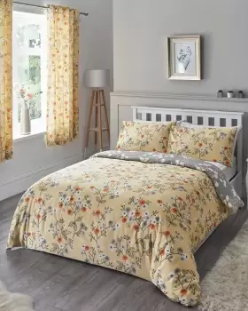 Image of Cotton Traders Oslo Duvet Set in Yellow