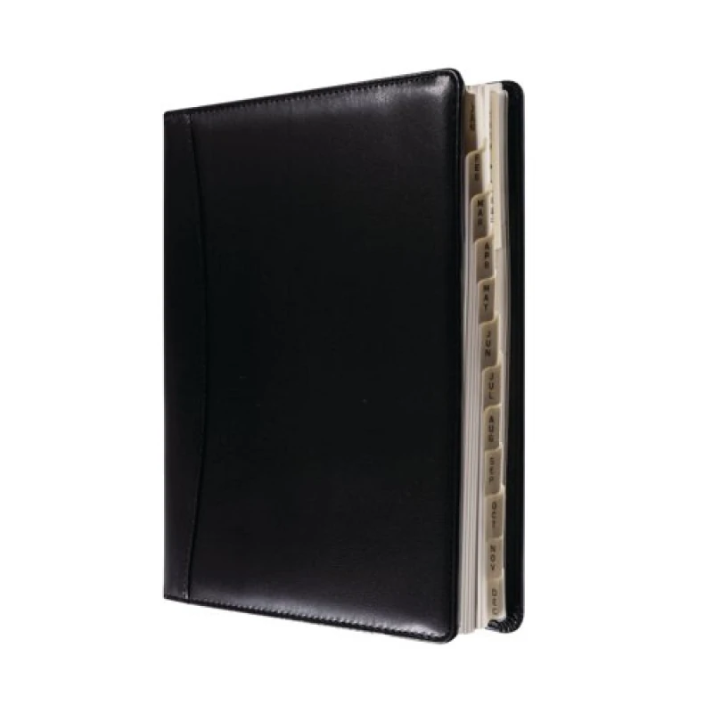 Image of Collins Elite Manager Diary Week To View Black 2026 1190V-99.26
