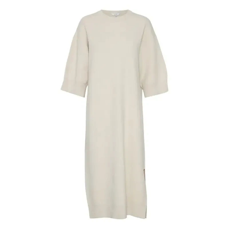 Image of b.Young Womens t-shirt dress b.young Otary Beige Female S