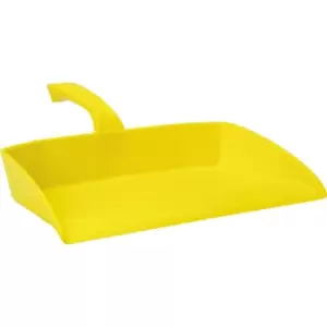 Image of Vikan Dustpan, overall length 330 mm, pack of 10, yellow