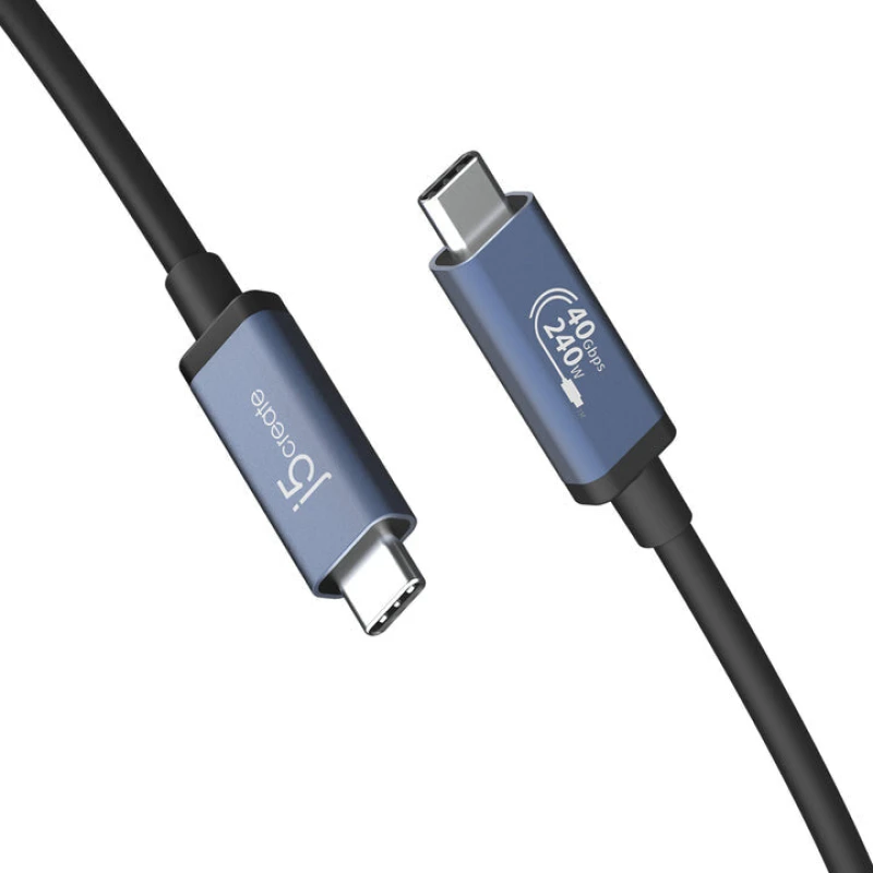 Image of j5 create j5create JUC29L08 USB 40Gbps 240W USB Type-C Cable JUC29L08-N