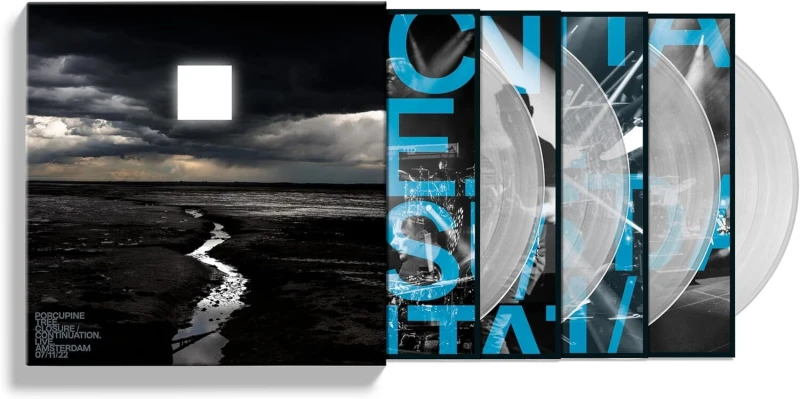 Image of Porcupine Tree Closure/Continuation. Live. Amsterdam 07/11/22 - Clear Vinyl 4LP Box Set - Sealed 2023 UK vinyl box set 196588303715