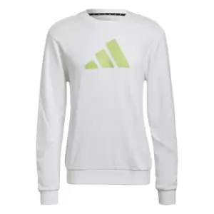 Image of adidas Future Icons Crew Sweatshirt Mens - White