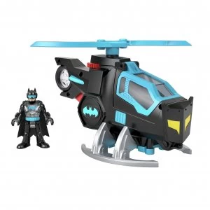 Image of Imaginext DC Super Friends Batcopter and Batman