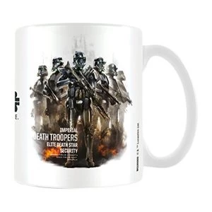 Image of Star Wars Rogue One Death Trooper Profile Ceramic Mug