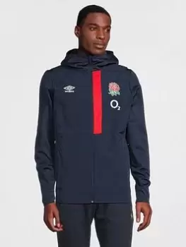 Image of Umbro Mens England Hooded Jacket (O2), Navy Size M Men