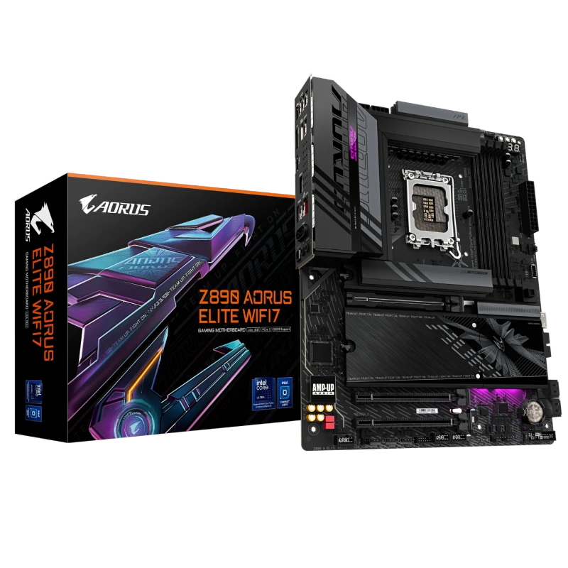 Image of Gigabyte X870E AORUS MASTER AMD Ryzen DDR5 WIFI Motherboard - Socket AM5
