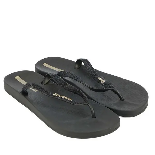 Image of Ipanema Anatomic Lolita Glitter Flip Flops - Black 3