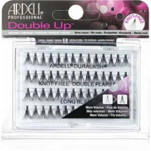 Image of Ardell Double Up Knotless Individual Cluster Lashes Size Long Black