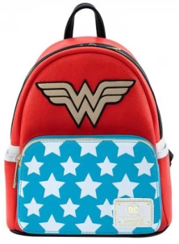 Image of Wonder Woman Loungefly - Wonder Woman Logo Mini backpacks multicolor