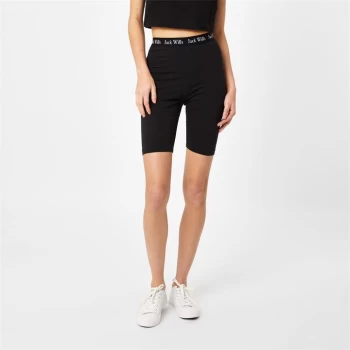 Image of Jack Wills Taped Cycling Shorts - Black