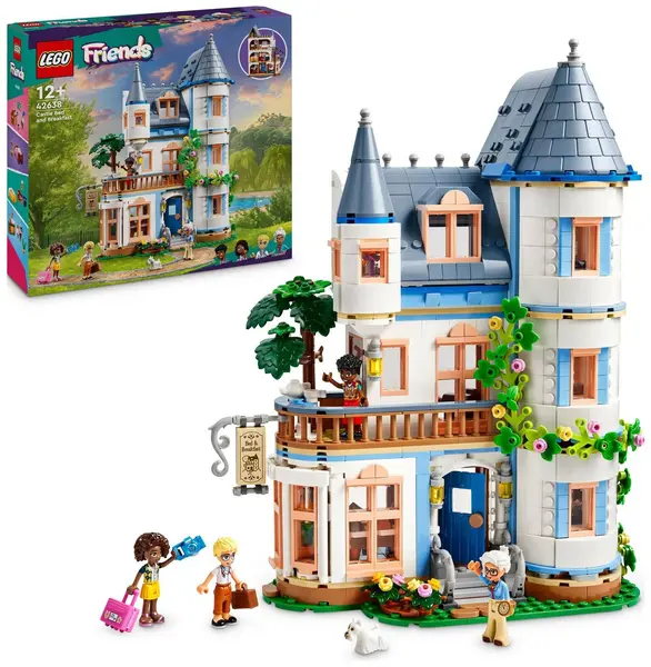 Image of LEGO LEGO Friends Castle Bed and Breakfast Mini-Dolls Set 42638