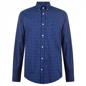 Image of Gant Gant Buff Checked Shirt - Blue 442