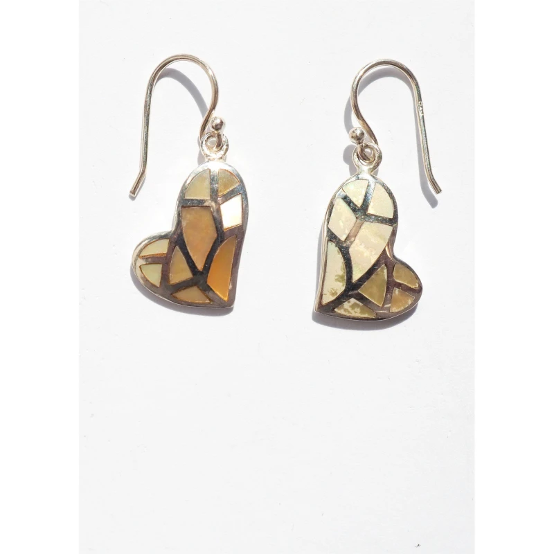 Image of Espree Espree Silver Mother of Pearl earings Silver One Size