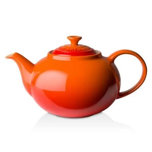 Image of Le Creuset Stoneware Classic Teapot 1.3L Volcanic