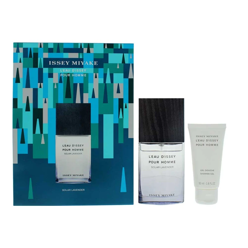 Image of Issey Miyake L'eau D'issey Pour Homme 2 Piece Gift Set: Eau de Toilette 50ml - Shower Gel 50ml