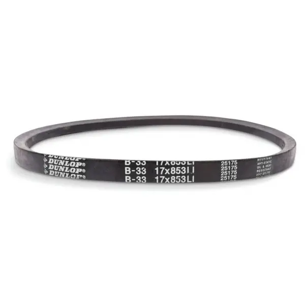 Image of Dunlop BTL A54 Standard Drive V-Belt Wrapped - Section A (13MM X 8MM) Inside Len A54WHITEDUN