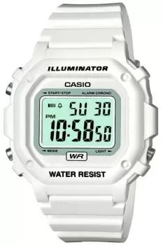 Image of Mens Casio Classic Alarm Chronograph Watch F-108WHC-7BEF