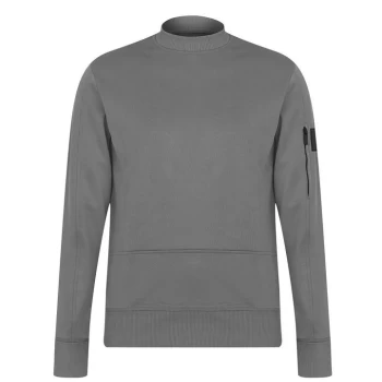 Image of Lyle and Scott Tricot Crew Neck Sweatshirt - Grey