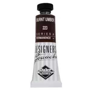 Image of Daler-Rowney 136005223 Designers' Gouache Paint 15ml Burnt Umber