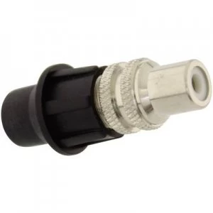 Image of RCA connector Socket straight Number of pins 2 Telecom Security KCF