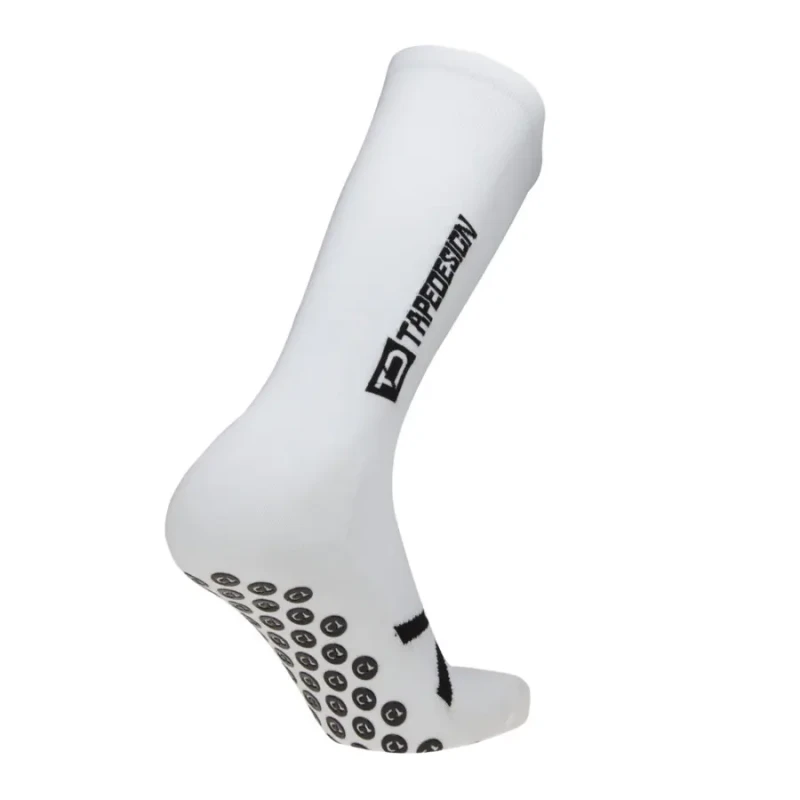 Image of TapeDesign Long Grip Socks - White White One Size