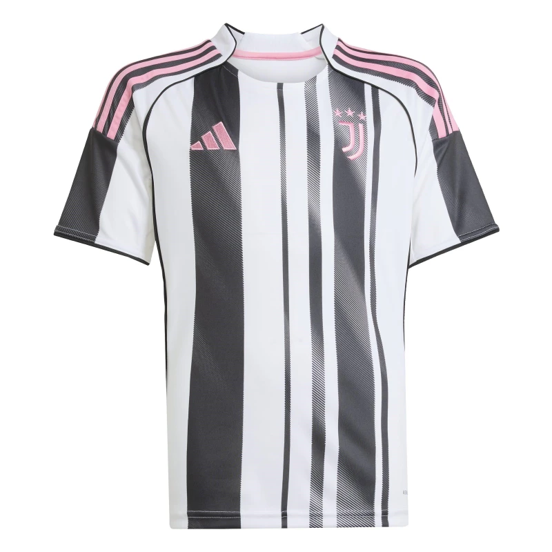 Image of adidas Juventus 2025 2026 Home Shirt Juniors White male 11-12 Years