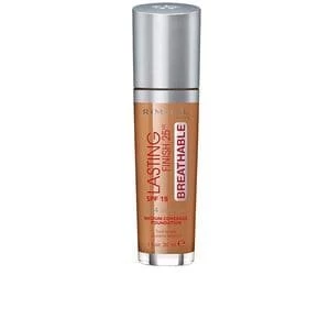Image of Rimmel Lasting Finish Breathable Foundation Deep Mocha 504 Nude