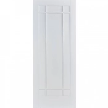Image of LPD Manhattan 9 Panel White Primed Internal Door - 1981mm x 762mm (78 inch x 30 inch)