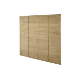 Image of Forest Garden 6ft x 6ft Pressure Treated Superlap Fence Panel