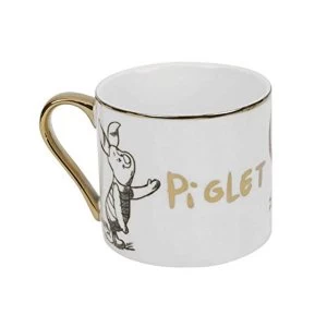 Image of Disney Classic Collectable New Bone China Mug - Piglet
