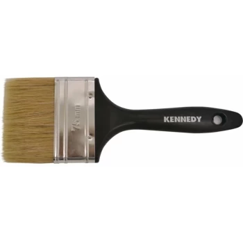 Image of Kennedy - Flat Laminating Brush, Natural Bristle, 4IN.