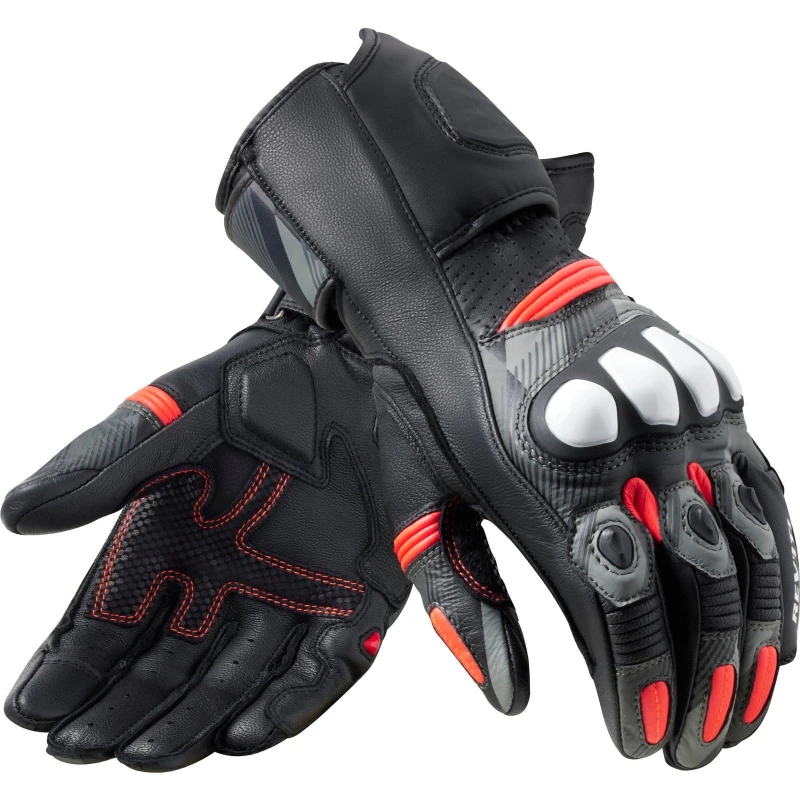 Image of REV'IT! League 2 Gloves Black Neon Red Size L