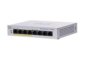 Image of CBS110-8PP-D - Unmanaged - L2 - Gigabit Ethernet (10/100/1000) - Full duplex - Power over Ethernet (PoE)