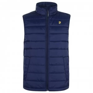 Image of Farah Vintage Dover Gilet - Yale Blue 996
